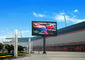 Outdoor Fixed Full Color Led Screen 6000cd/sqm Brightness 2-3 Years Warranty
