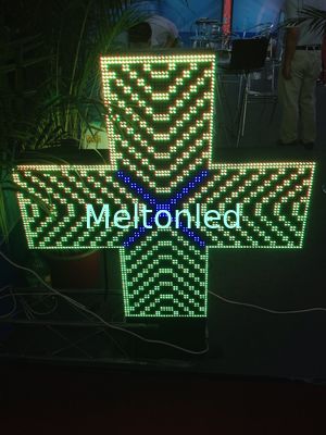 Die Apotheke Quer-P10 die LED-Zeichen-Doppelfarbe IP65 in einer Liste verzeichnend, Gewohnheit annoncierend führte Zeichen